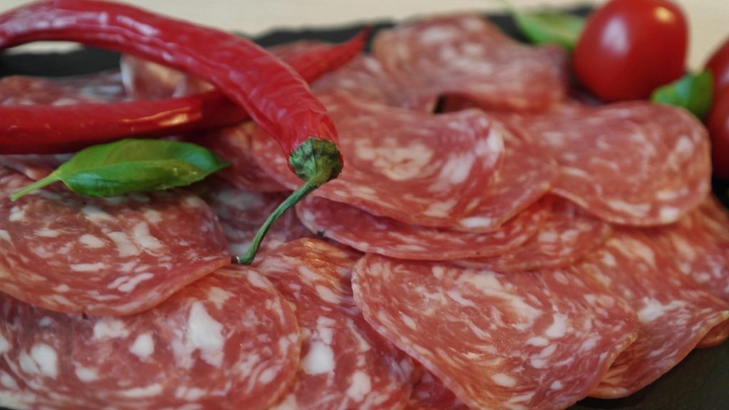 Crispy Salami Chips