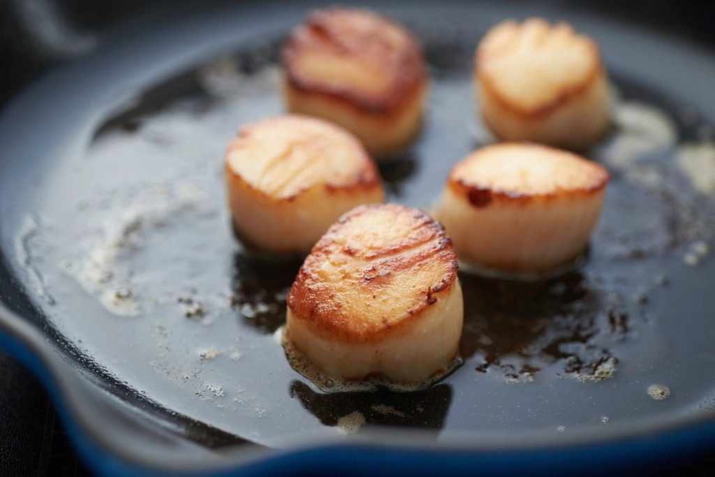 Seared Scallops in Brown Butter