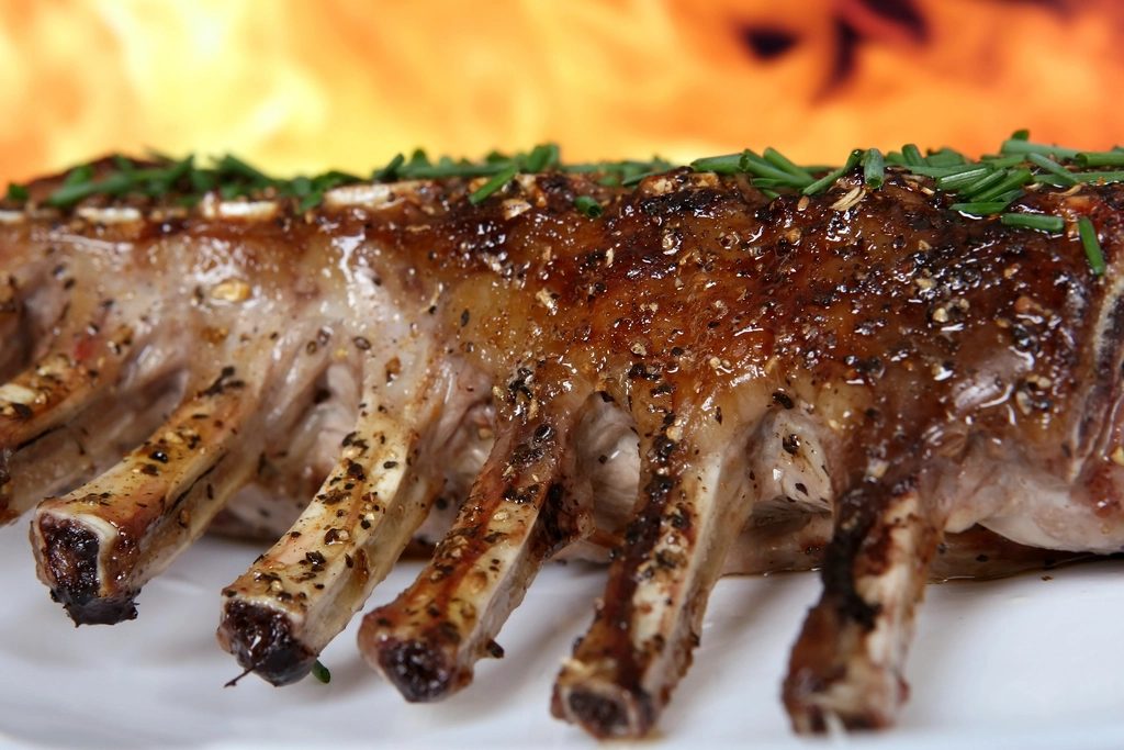 Simple Roast Rack of Lamb